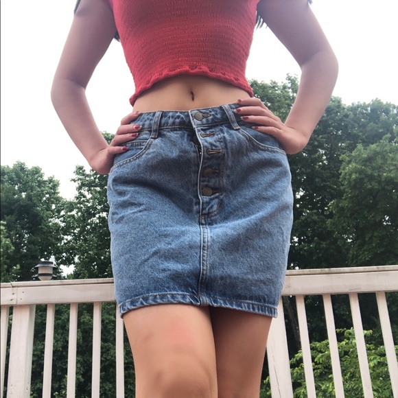 denim skirt - Picture 3 of 5